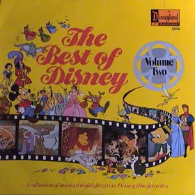 Walt Disney Vinyl Record Albums